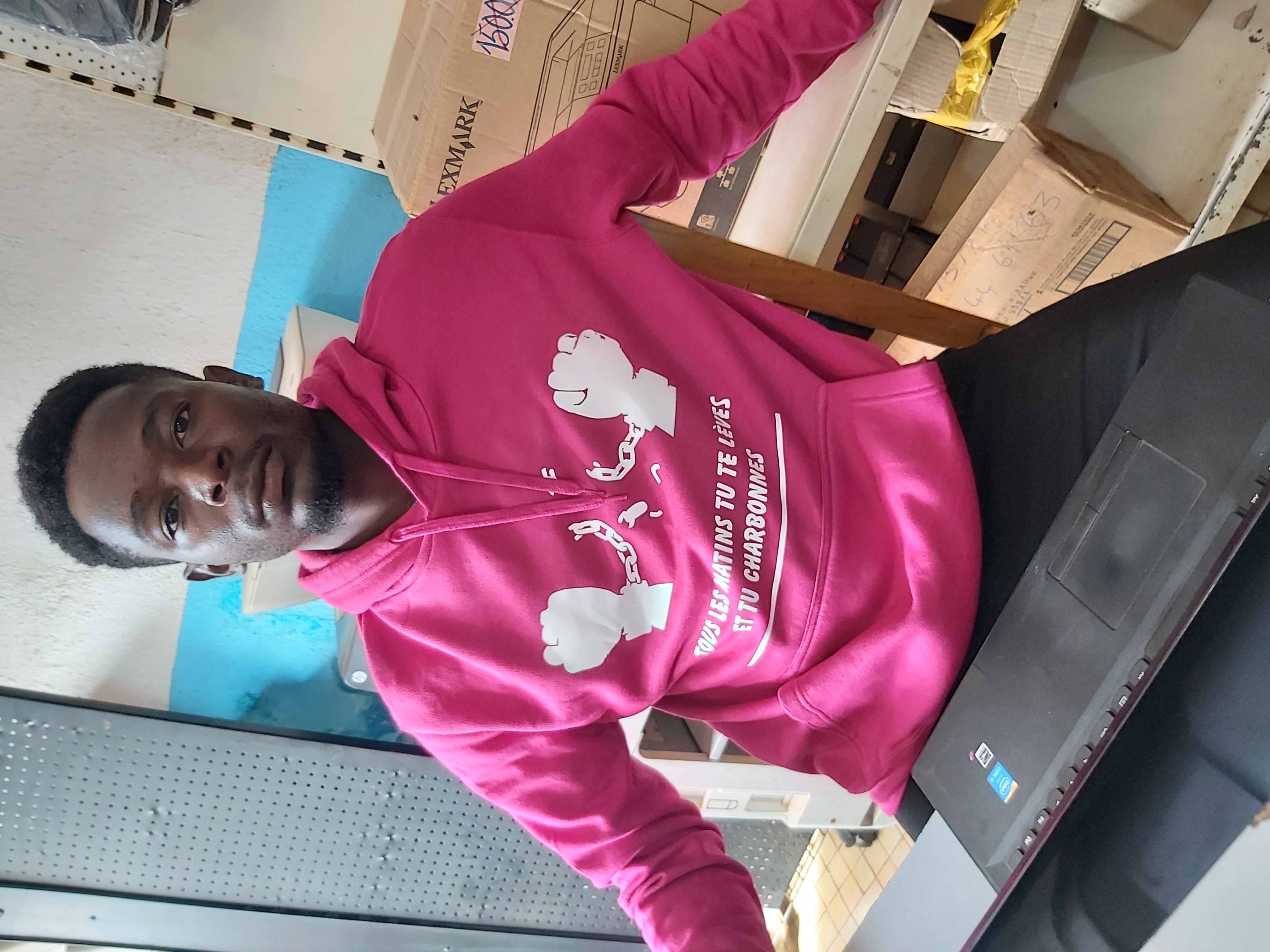 Le tout premier pull — Avril 2021